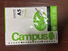 KOKUYO Campus ルーズリーフ A5 5mm方眼 60枚のサムネイル