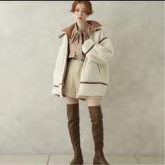 NICE CLAUP リバーシブルボンバージャケットのサムネイル