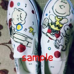 ✤新品 送料無料✤スヌーピーデコパージュスリッポンのサムネイル