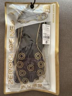 新品・未使用　Mizuno ZEROGUIDE NEO ショートソックス 5本指のサムネイル