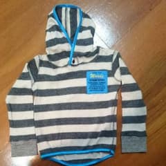 110cm JUNKSTORE ボーダーパーカーのサムネイル