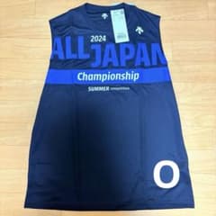 ALLJAPAN ノースリーブ DESCENTE 2024 Oサイズ ALL JAPAN チャンピオンシップ 2024 ノースリーブ Oサイズ - メルカリ
