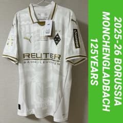 正規品新品☆ボルシアMG25/26 125周年記念ユニフォーム Lサイズ☆プーマ 正規品新品☆ボルシアMG25/26 125周年記念ユニフォーム Lサイズ
