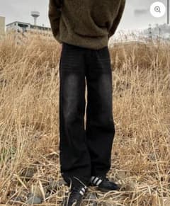 yolo ウォッシュドブラックパンツ HA0012のサムネイル