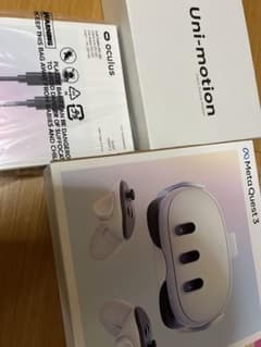 Quest 3 512GB +ケーブル+ユニモーション Meta Quest 3 512GB +ケーブル+ユニモーション - メルカリ
