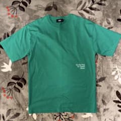 AZUL 緑 バックプリントTシャツ Fサイズのサムネイル