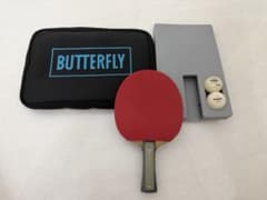 Butterfly 卓球ラケット ケース ボール付きのサムネイル