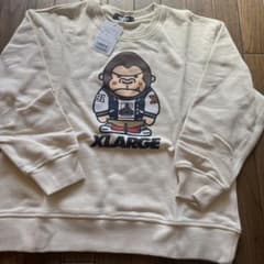 XLARGE kids130 ラージトレーナーのサムネイル