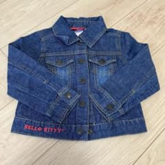HELLO KITTY デニムジャケット 2Tのサムネイル