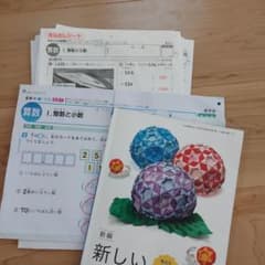 カラーテスト　算数　小５　こたえ・見なおしシート（22枚）　東京書籍のサムネイル