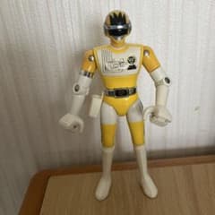 超電子バイオマン イエローフォー 超合金フィギュア　1984年当時モノ 超電子バイオマン イエローフォー 超合金フィギュア 1984年当時モノ