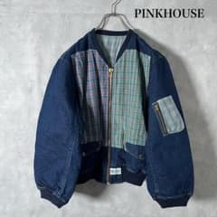 【レディース】PINK HOUSE デニム ボンバージャケット デニムジャケット m50215909583_1.jpg?1739577170