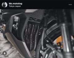 Kawasaki ninja zx25r ニンジャ ラジエーター&エキパイガードのサムネイル