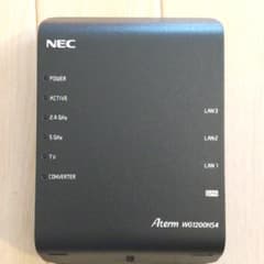 【新品】NEC☆PA-WG1200HS4(NE)☆ルーターのサムネイル