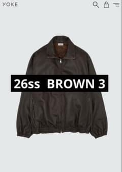 YOKE Carf Leather Truck Jacket ブラウン 3 - メルカリ