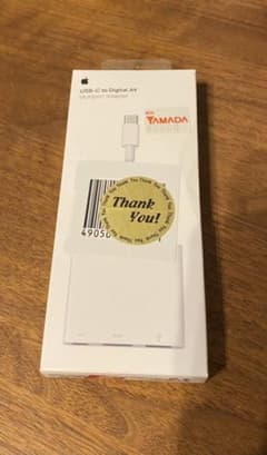 【mm313131様専用】新品未使用、開封済 Apple純正AVアダプタのサムネイル