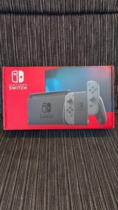 Nintendo Switch グレー 本体 動作確認済み 周辺アクセサリー付 - メルカリ