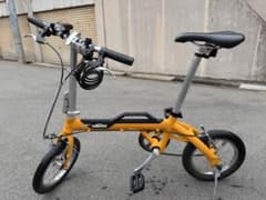 OUTRUNK アウトランク　サイクルベースあさひ　折りたたみ自転車 イエローのサムネイル