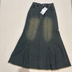 【CPCM】新品タグ付き　デニムマーメイドスカートのサムネイル