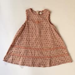 Apolina ノースリーブ 刺繍トップス 3-5y Apolina ノースリーブワンピース 3-5y - メルカリ
