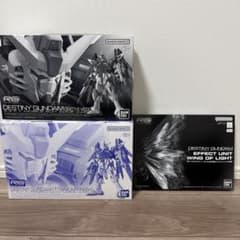 RG 1/144 デスティニーガンダム チタニウムフィニッシュ 光の翼3点