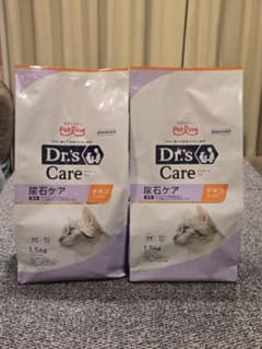 ドクターズケア 猫用 尿石ケア チキンテイスト 1.5kg×2袋 - メルカリ