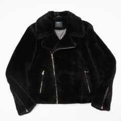 新品同様 エンメティEMMETI GIRO MERINOS ムートン 黒 48 - メルカリ