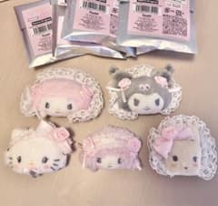 サンリオ ホワイトフリルデザインシリーズ シークレットヘアクリップ コンプリート m50227935256_1.jpg?1768645292