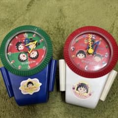 レトロ！ちびまる子ちゃん クォーツ時計 2個セット - メルカリ