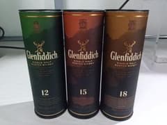 Glenfiddich グレンフィディック　３本セット　ミニボトル Glenfiddich グレンフィディック 3本セット ミニボトル - メルカリ