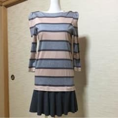 ボーダー ワンピース 【未使用】のサムネイル