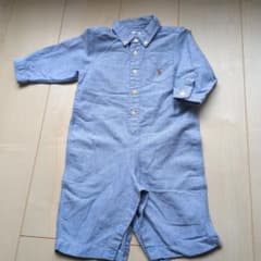 【美品】Ralph Lauren 青いロンパースのサムネイル
