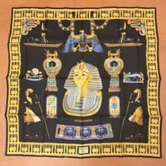 エルメス シルクスカーフ カレ90 TUTANKHAMUN ツタンカーメン - メルカリ