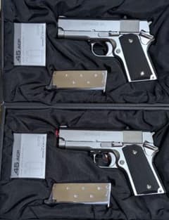 東京マルイ デトニクス.45 シルバーモデル ガスガン - メルカリ