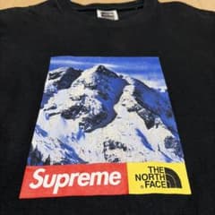 Supreme THE NORTH FACE コラボ Tシャツ ブラックのサムネイル