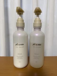 《plus eau》プリュスオー　リペア シャンプー　トリートメントのサムネイル