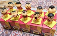 クレヨンしんちゃん 表情いろいろ フィギュア 10 体セット - メルカリ