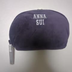 ANNA SUI 　ベロアポーチ パープル 　ノベルティのサムネイル