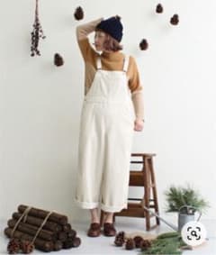 ◎専用◎ PAR ICI ／ コーデュロイ ワイドサロペットのサムネイル
