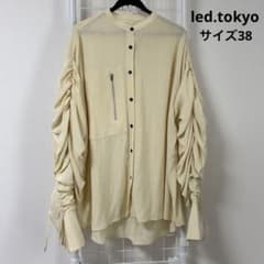 led.tokyo ボリュームギャザースリーブシャツ