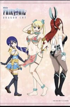 FAIRY TAIL フェアリーテイル B2タペストリー ビキニ バニー 新品