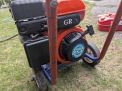 クボタ C-OHV エンジン高圧洗浄機 動力噴霧器 GR　MSW1511 クボタ C-OHV エンジン高圧洗浄機 動力噴霧器 GR MSW1511 - メルカリ
