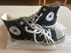 CONVERSE オールスター ハイカット 24cm ブラックのサムネイル