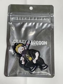 CRAZY RACCOON 귀여워 yy 키 체인 키 홀더 CR