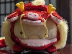 すみっコぐらし てのりぬいぐるみ 赤龍 ぺんぎん？ - メルカリ