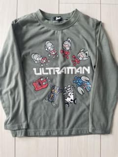 ウルトラマン 長袖Tシャツ グレー　120cmのサムネイル
