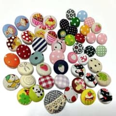 まとめ売り◆くるみボタン 小さめ・ハンドメイド品のサムネイル