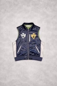 【美品】HIGH-GATE スカジャン　ベスト　お兄系のサムネイル