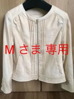 M さま専用  エニィシィス 白ジャケット M〜Lのサムネイル