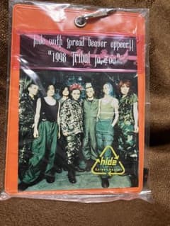 hide with spread beaver ツアーグッズ パス